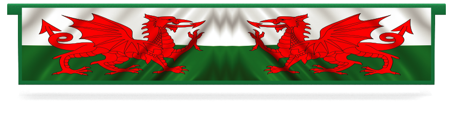Fillers > Hanging Solid Filler > Welsh Flag