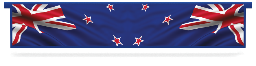 Fillers > Hanging Solid Filler > New Zealand Flag